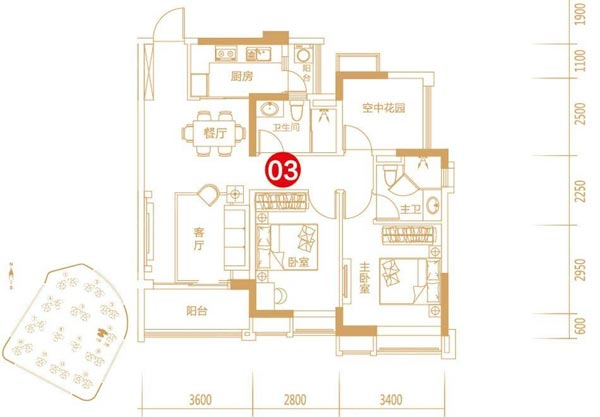 金艾陶家裝:佛山保利紫山國際115㎡歐式風(fēng)格裝修鑒賞