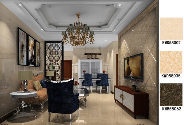 金艾陶家裝:佛山保利紫山國際115㎡歐式風(fēng)格裝修鑒賞