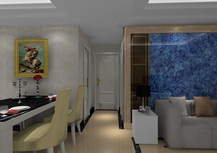 金艾陶家裝:佛山丹灶 桂丹頤景園80㎡簡約現代裝修效果鑒賞