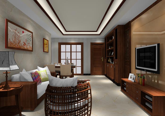 金艾陶家裝:佛山丹灶桂丹頤景園90㎡簡約現代裝修效果鑒賞