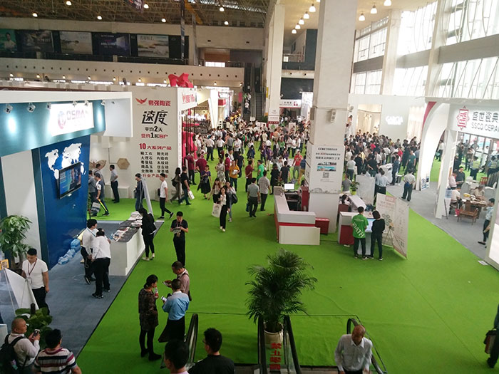 金艾陶瓷磚與特斯拉同行，相約第28屆陶博會