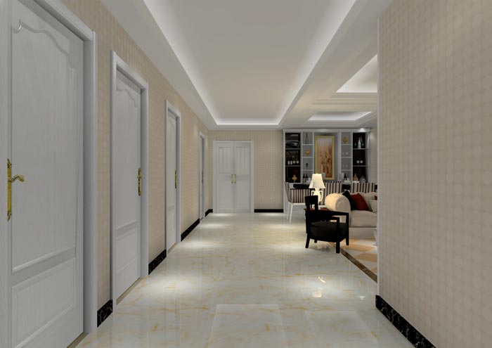 金艾陶家裝：佛山佛山容桂頤澳花園90㎡的簡歐風(fēng)格裝修鑒賞