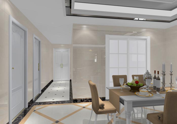 金艾陶家裝：佛山佛山容桂頤澳花園100㎡的歐式風格裝修鑒賞