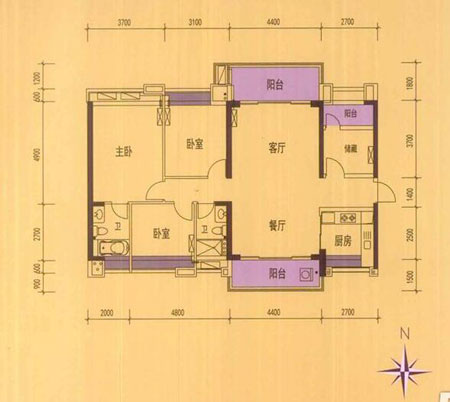 金艾陶家裝：佛山禪城怡翠晉盛花園133㎡的中式風格裝修鑒賞