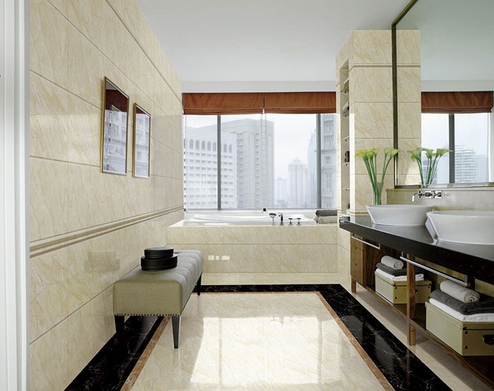 現代裝飾中，瓷磚已然不止是裝飾材料了，選好瓷磚不僅可以免除裝修后顧之憂，更能使家居空間設計感油然而生。衛生間作為家居空間尤為重要的地方，如何選擇瓷磚是評判衛生間好壞的主要表現。