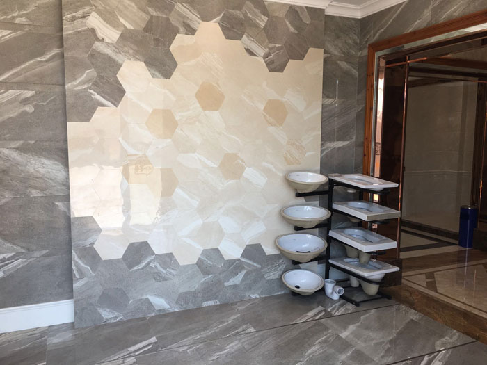 【專(zhuān)賣(mài)店推薦】陶瓷一線(xiàn)品牌金艾陶瓷磚潮南店實(shí)景鑒賞