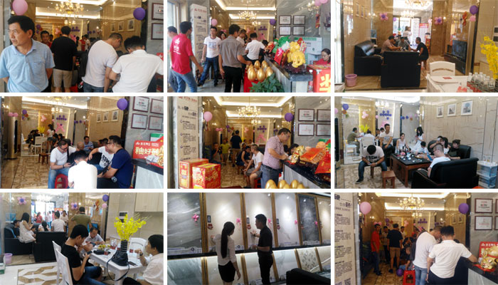 陶瓷一線品牌金艾陶瓷磚湖南衡陽店盛裝開業(yè),捷報(bào)不斷