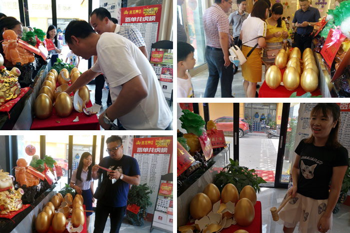 陶瓷一線品牌金艾陶瓷磚湖南衡陽店盛裝開業(yè),捷報(bào)不斷