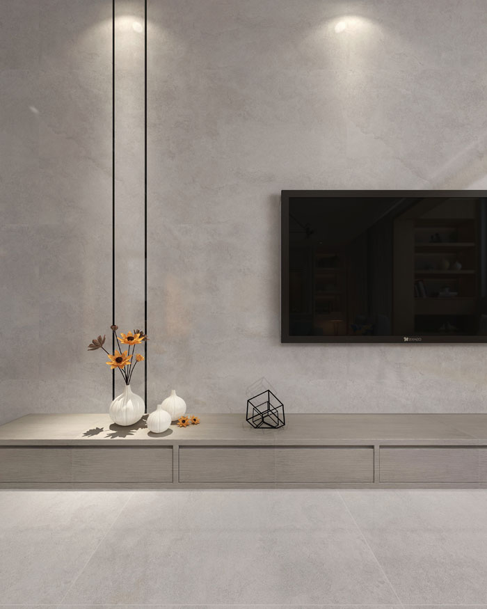 金艾陶瓷磚現代仿古磚|| 15°的緞光柔情，如絲綢緞 柔潤溫和